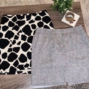 2 Loft dress skirts